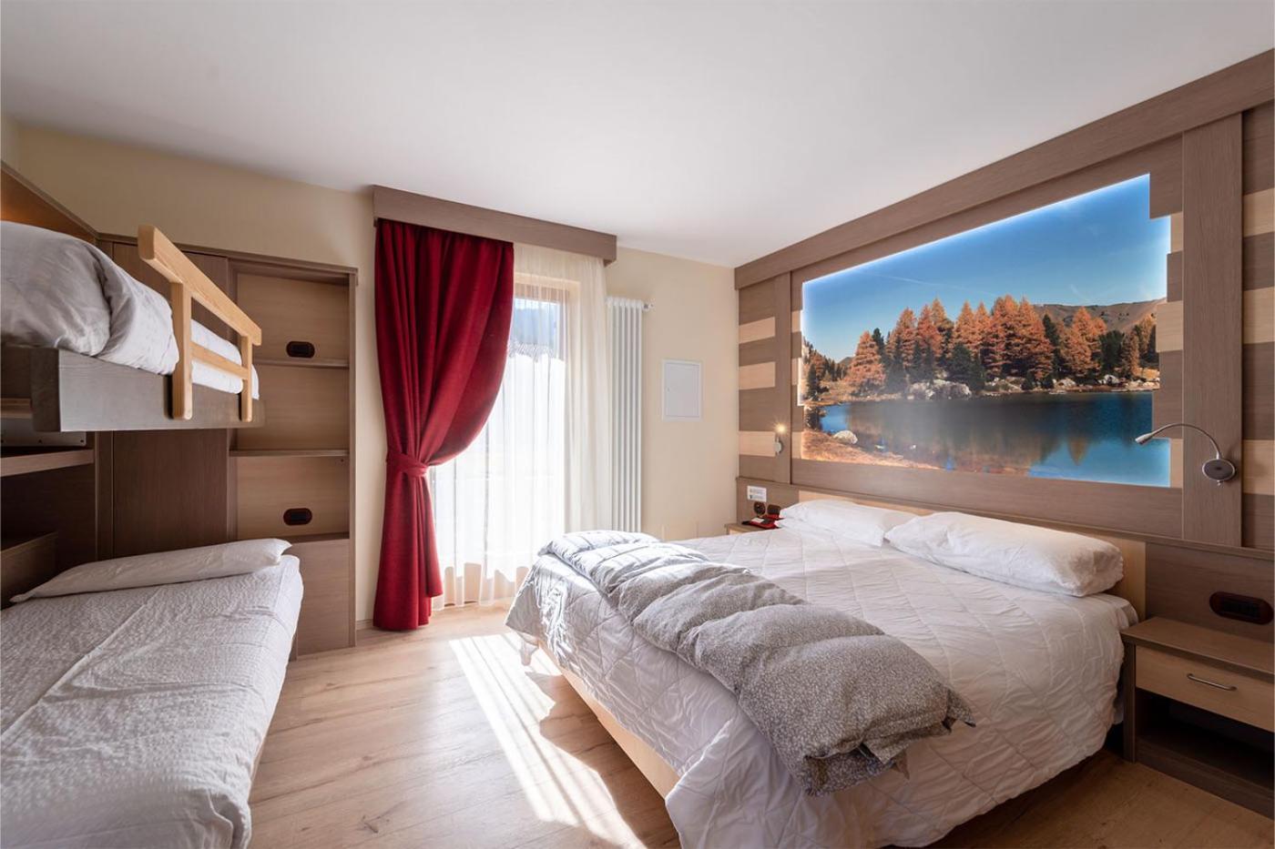 Berg Hotel Latemar Spitze Vigo di Fassa Eksteriør billede